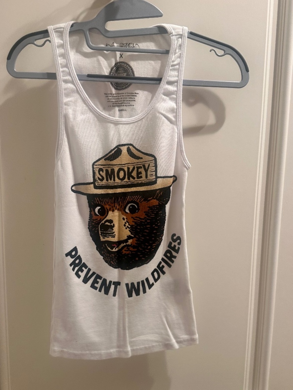 LAUREN MOSHI X SMOKEY BEAR TANK – SIZE SMALL